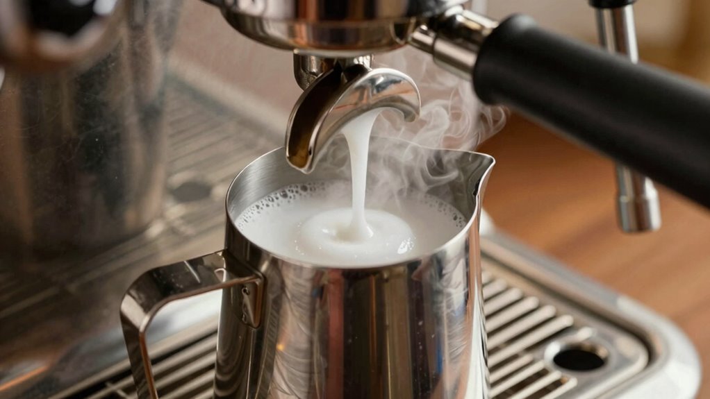 consistent simple milk frothing