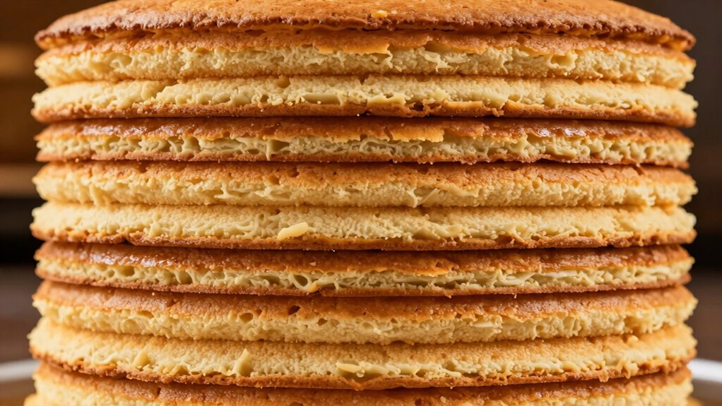 control oven temperature for flat cakes