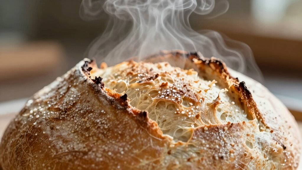 control steam for even browning