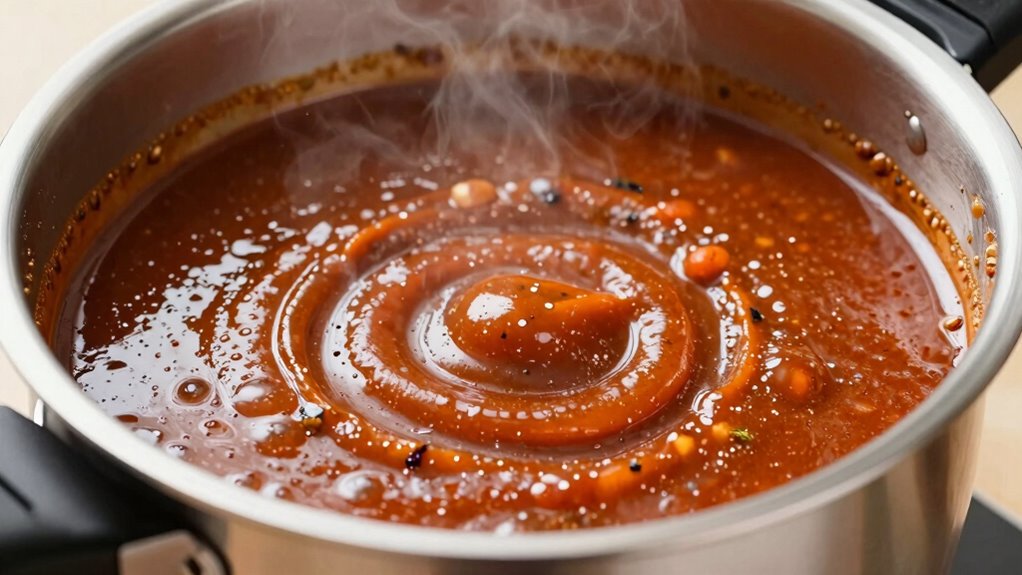control thickening pressure cooks