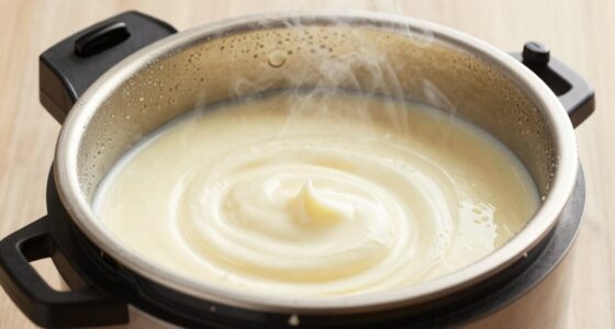 cooking yogurt under pressure