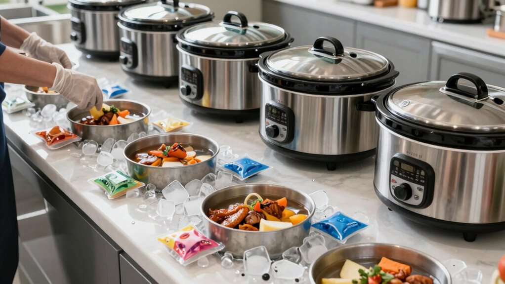 cool leftovers safely quickly