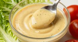 create stable emulsified dressing