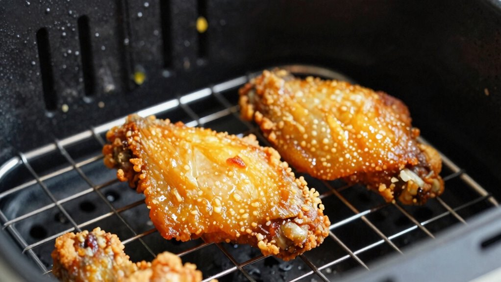 crispy dry evenly cooked