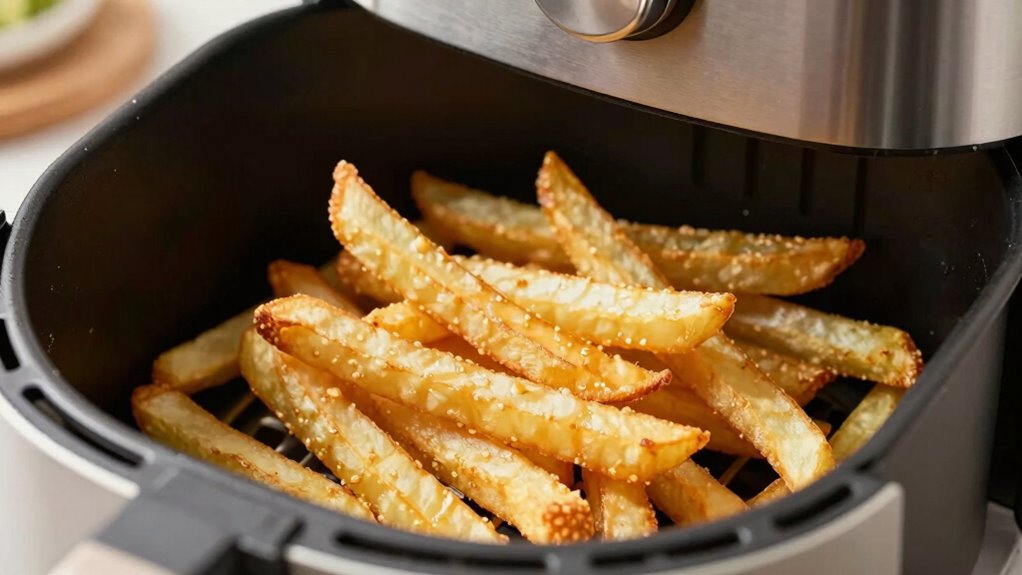 crispy oil efficient air frying