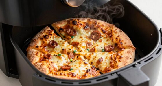 crispy reheated pizza crust