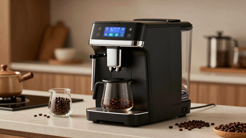 customizable brew strength and large reservoir