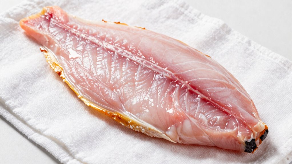 dry thoroughly before cooking