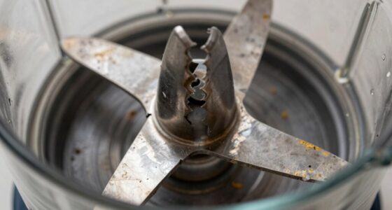 dull blender blades effects