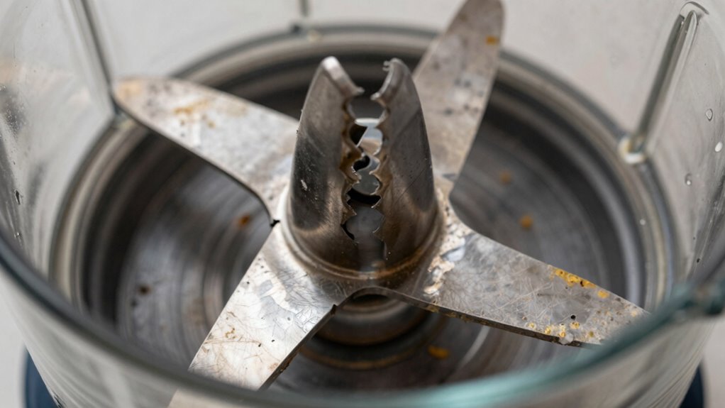 dull blender blades effects