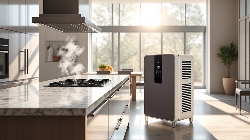 effective open kitchen odor removal