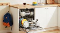 efficient countertop dishwasher workflow