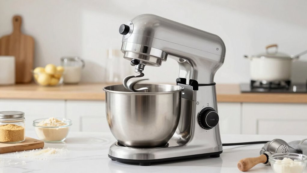 efficient ergonomic dough mixing