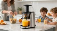 efficient family juicing routine