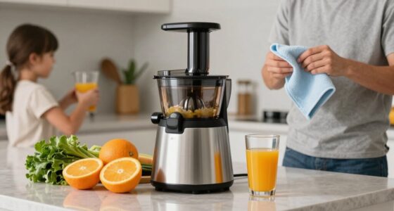 efficient masticating juicer workflow