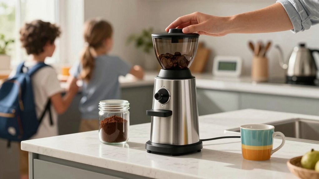 efficient user friendly quiet grinding