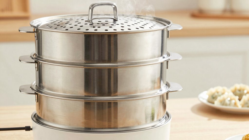electric steamer stacking benefits