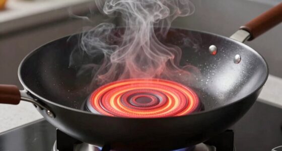 electric wok heat control