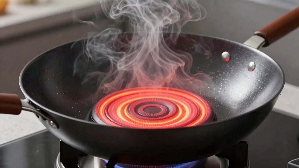 electric wok heat control