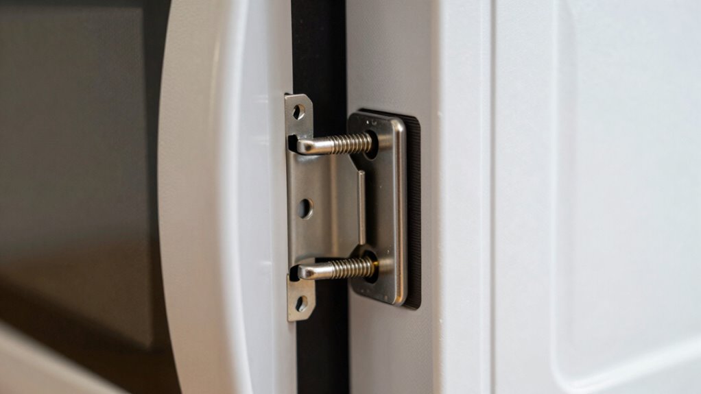 ensure door latch safety