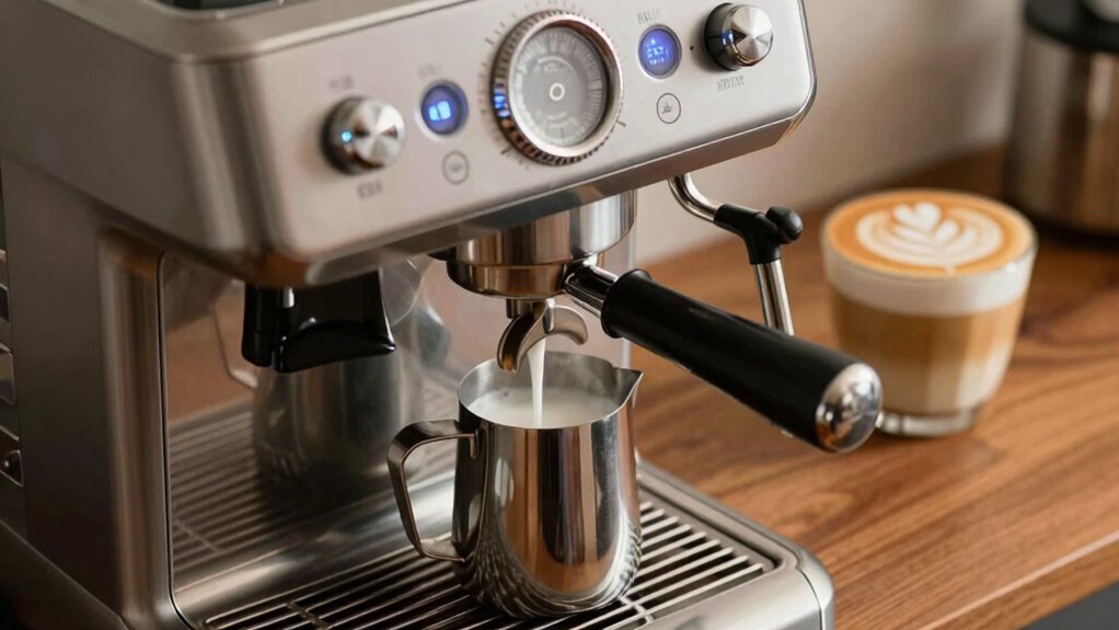 espresso machine latte settings