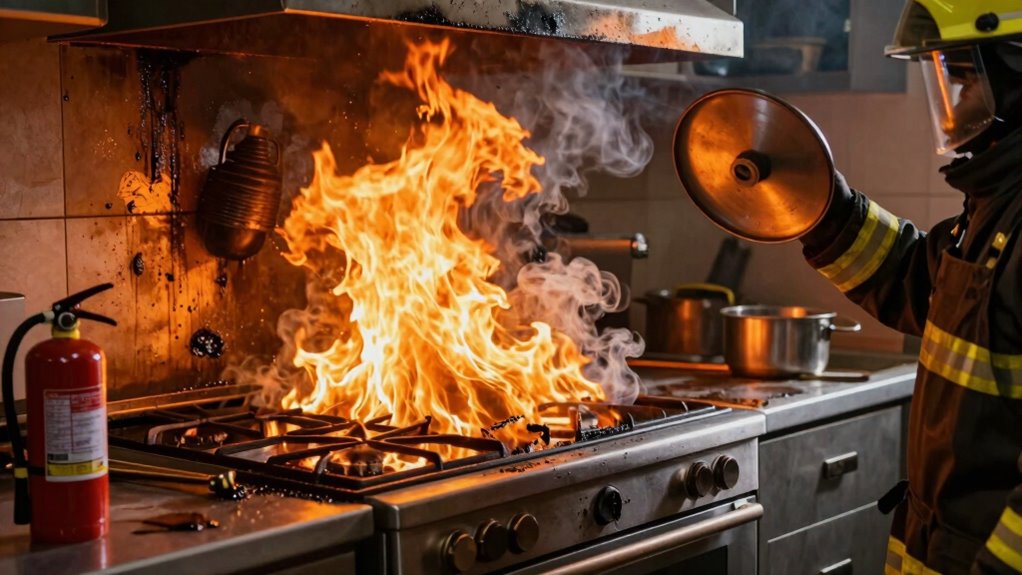 evacuate quickly call emergency