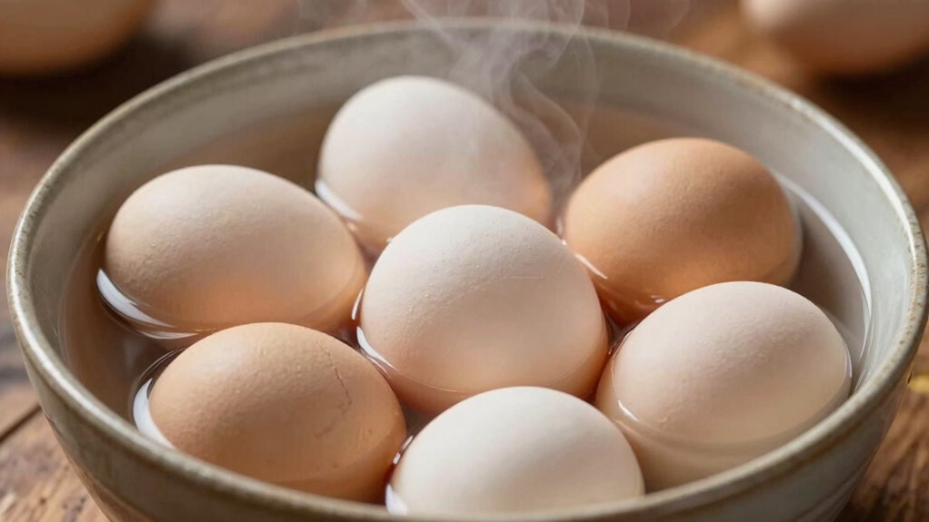 even controlled egg warming