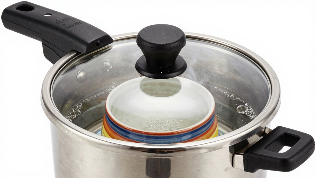 even heat distribution prevents burning