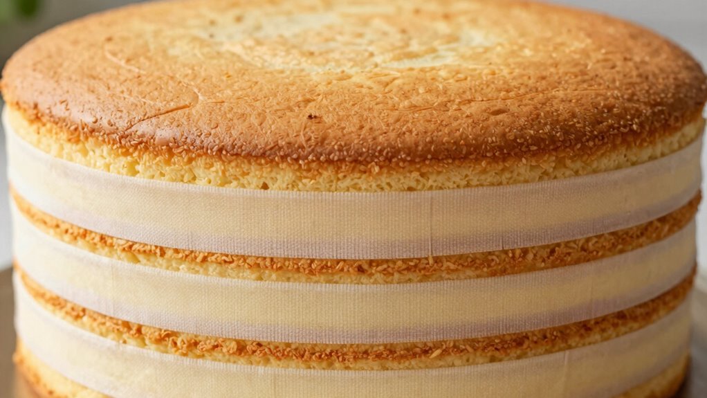 even heat distribution prevents uneven rising