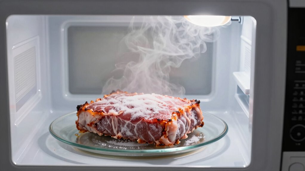 evenly thaw frozen meat