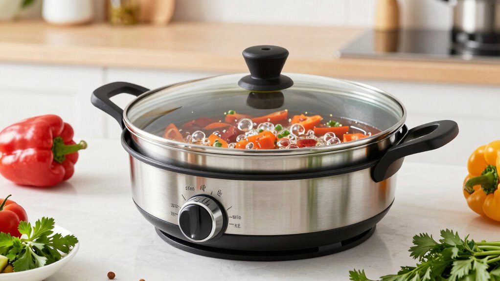 family friendly large capacity skillet