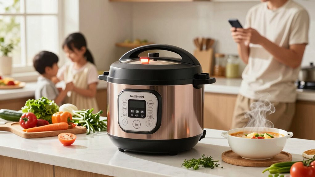 family friendly pressure cooker features