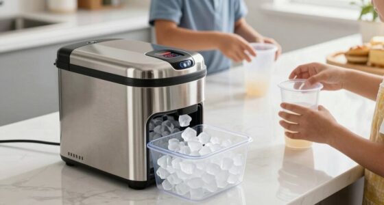 fast ice maker cleanup