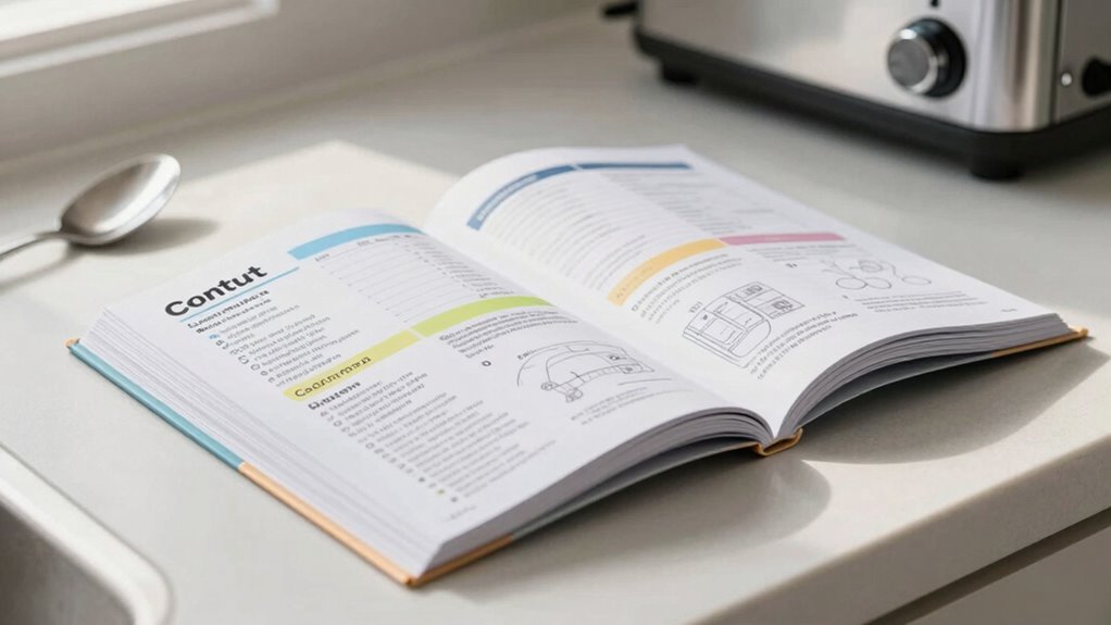 find key manual sections