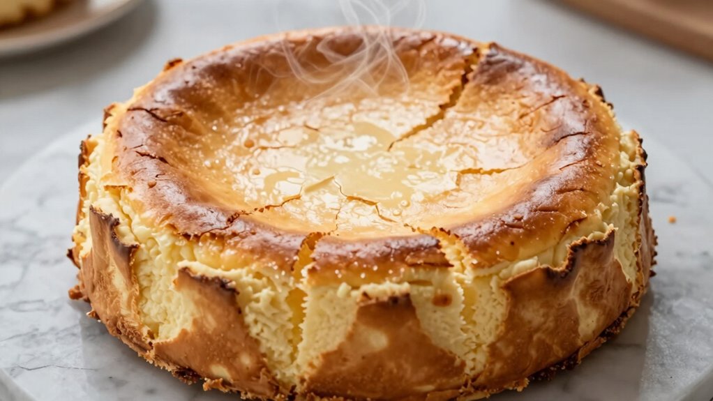 fix cheesecake surface cracks