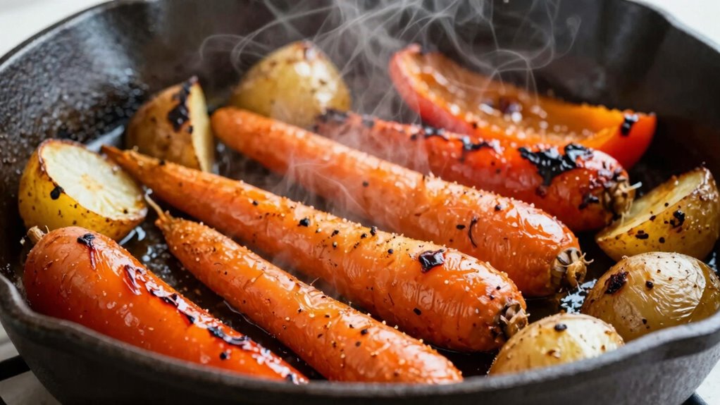 food responses to carryover cooking