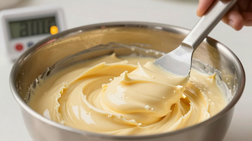 gently warm buttercream safely