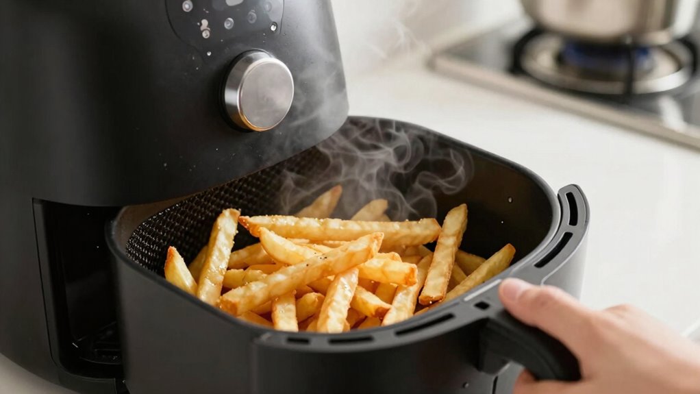 handle food gently during shaking