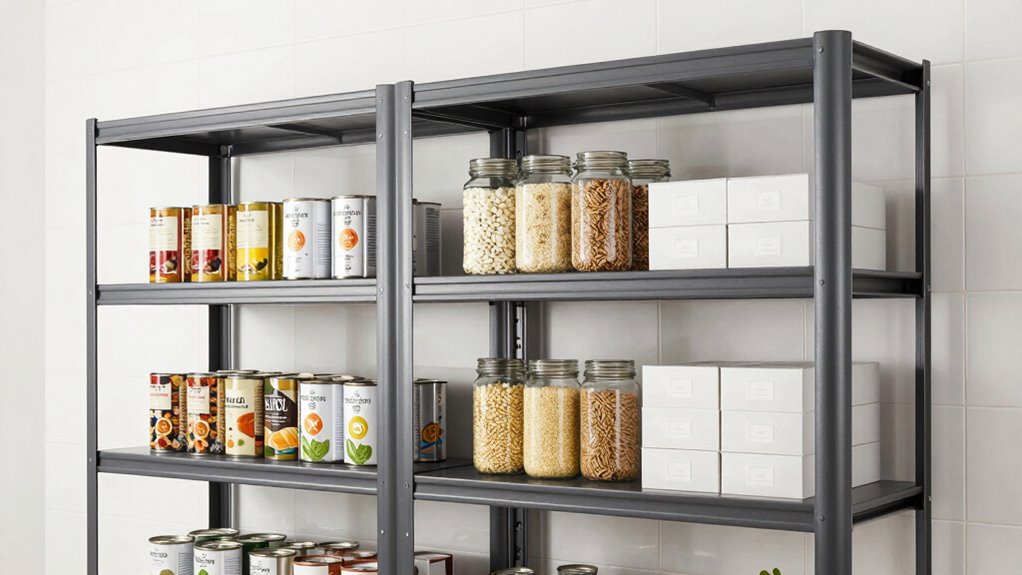 heavy duty affordable adjustable shelving