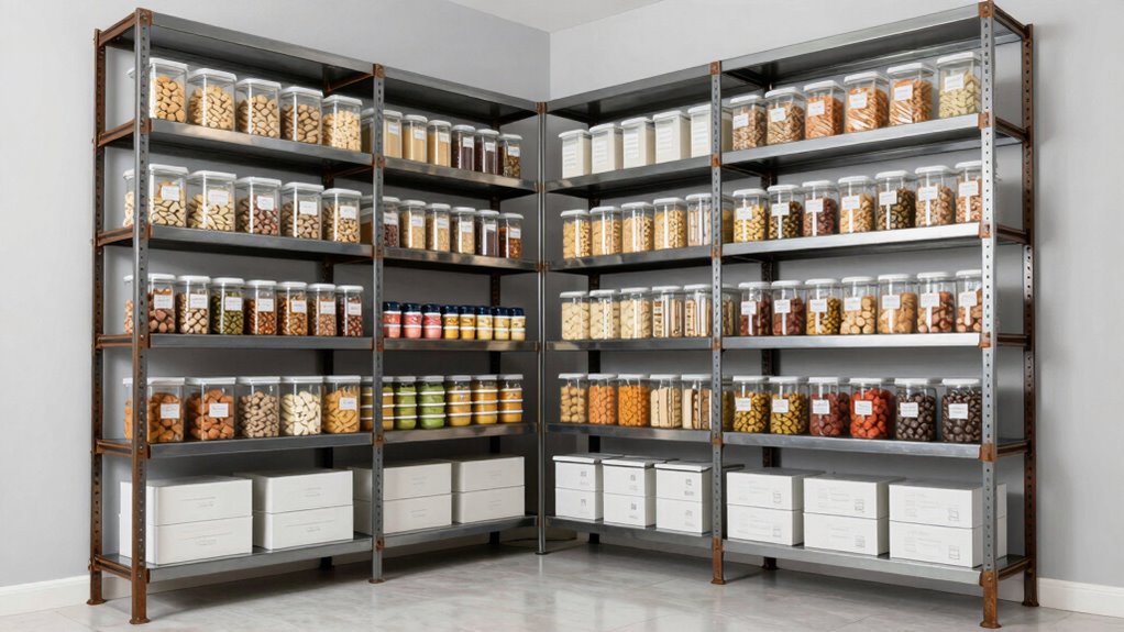 heavy duty shelf features