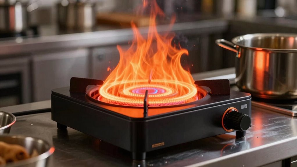 high wattage efficient cooking