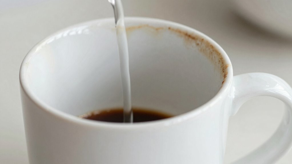 hydrogen peroxide removes coffee stains