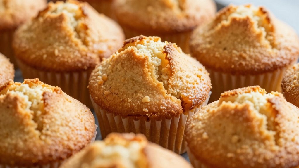 identify overmixed muffin batter