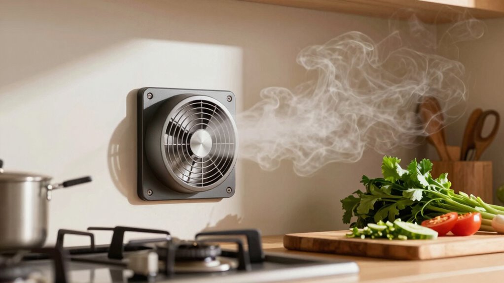 improve kitchen airflow regularly