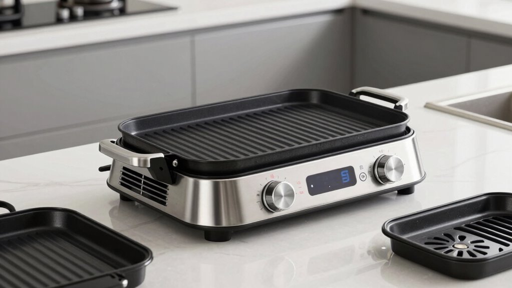 indoor grill safety and features