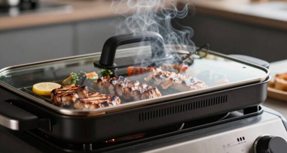 indoor grill smoke management