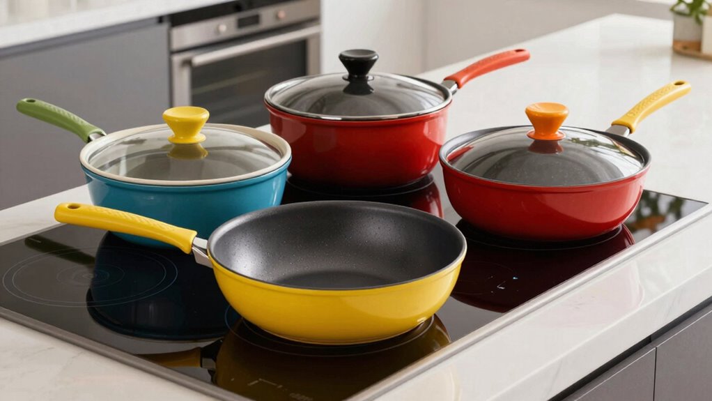 induction compatible ceramic cookware