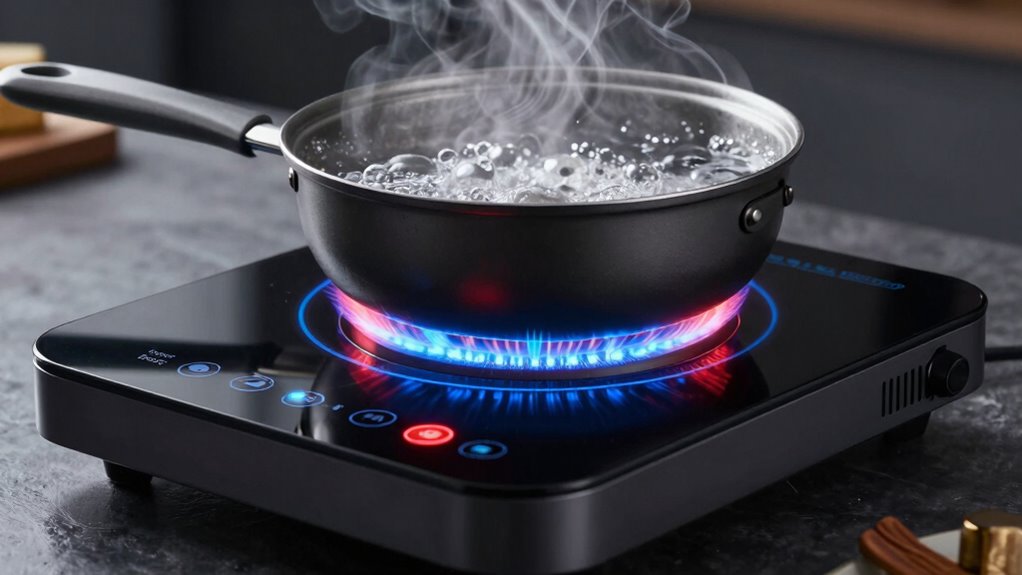 induction cooktop power enhancement