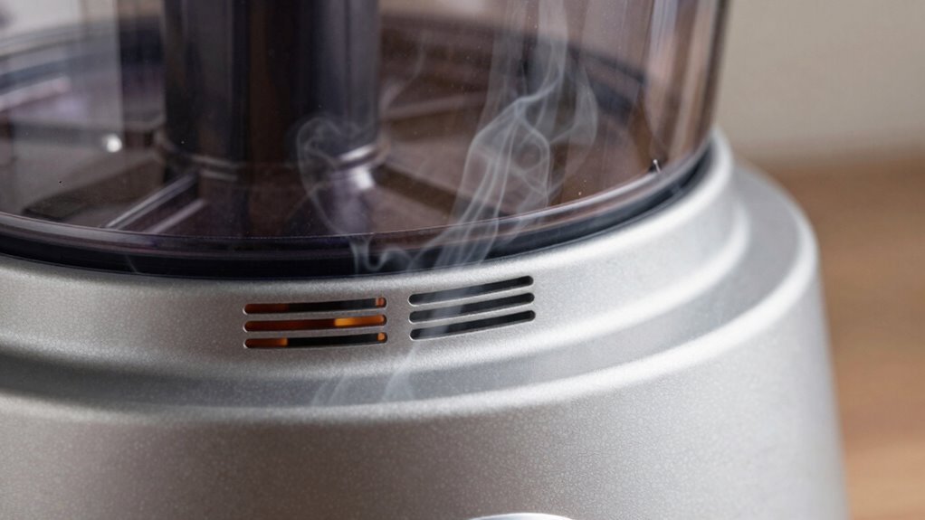 initial use burning smell