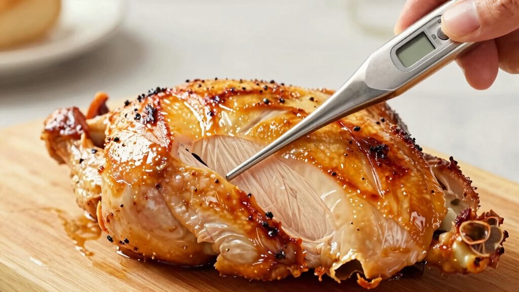 insert probe properly deep